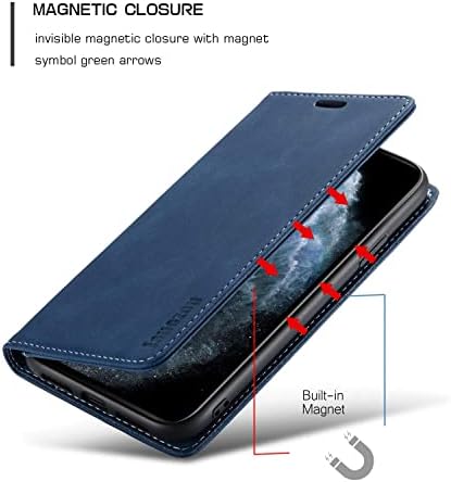 Futrola za iPhone 11 Pro Max, iPhone 11 Pro Max futrola sa držačem kartice[RFID Blocking], iPhone 11 Pro Max Case Novčanik PU kožna