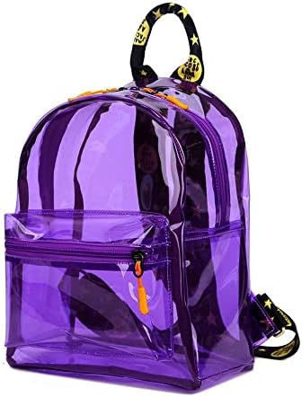 Tinyat prozirni mali jasan ruksak vodootporan slatka jasna mini torba za fakultet, koncerte, sport, putovanja i svakodnevnu upotrebu