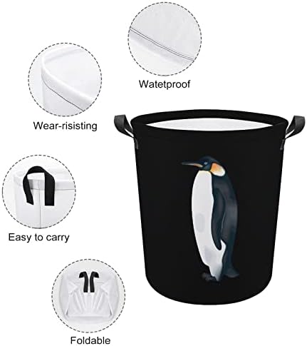 Slatka Penguin korpa za veš sklopiva kanta za skladištenje korpa za veš korpe za odeću za dom spavaonice