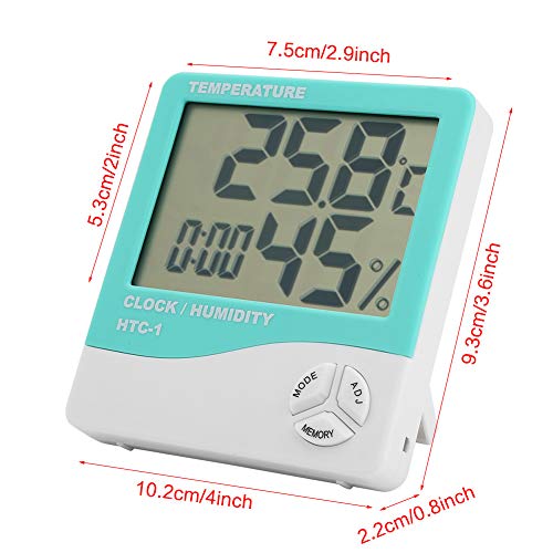 Temperatura i vlažnost Merač senzora Senzor Mjerač digitalnog higrometra Termometar u zatvorenom prostoru sa temperaturnom tačnošću