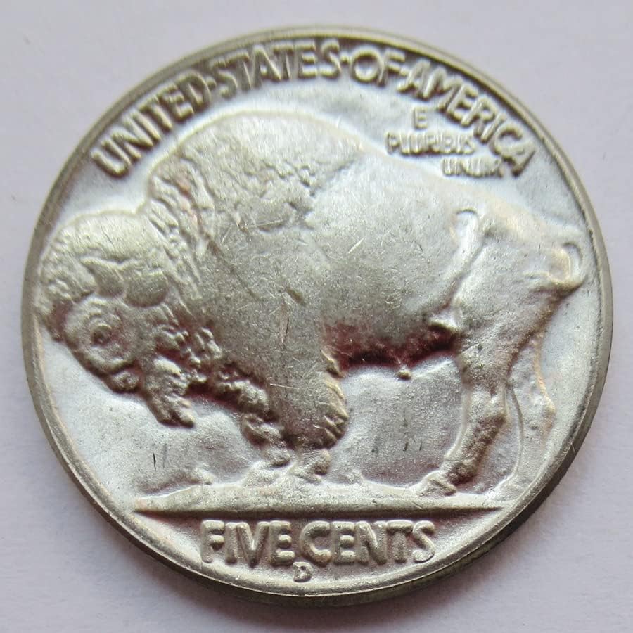 1920. US 5 centa bivola strana replika prigodni kovanica