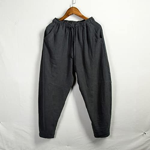 Miashui kuća sa muškim pamukom i jednobojnim Casual pantalonama japanski sportski tanke pantalone noge udobna memorijska pena
