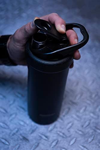 Smart Shake izolirana čelična boca sa čelikom | Dvostruka zidna vakuum izolacija sa 18/8 prokukujnim izdržljivim nehrđajućim čelikom