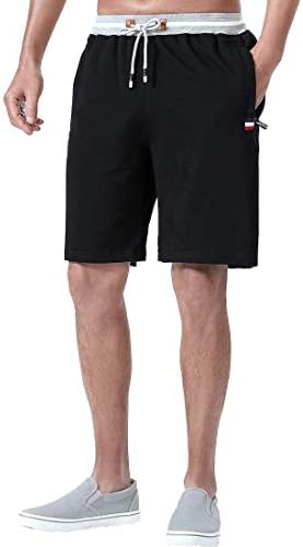 Foxq muški kratke hlače Ležerne atletičke trčanje sa džepovima sa patentnim zatvaračem i elastičnom strukom