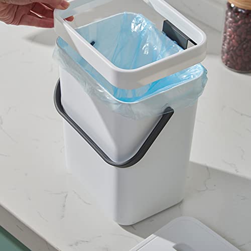 Abecel kantu za smeće, viseće smeće, primjenjivo na kuhinjsku zidnu kupaonicu kantu za smeće, košara za otpadne papire sa kantom za
