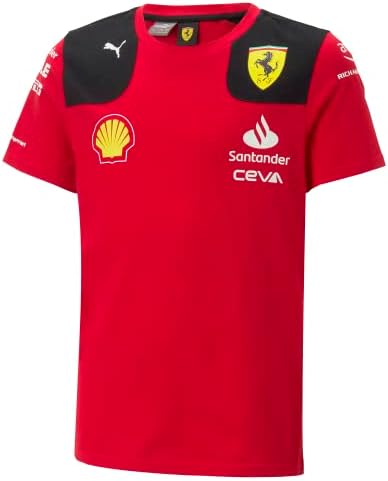 Scuderia Ferrari - Kids 2023 Tim majica - Crvena