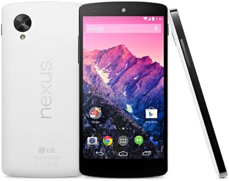 LG Google Nexus 5 D821 Tvornički otključan, 16GB, bijeli - bez 4G u SAD - međunarodna verzija Nema garancije