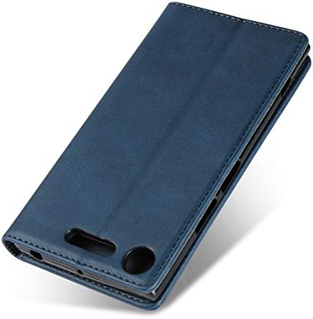Mobitel Flip Case kožna torbica novčanik za Sony Xperia XZ1 kompaktan, Premium Vegan kožna torbica [Shockproof TPU Inner Shell] tanka
