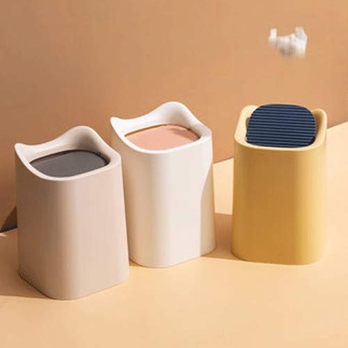 Skimt smeće može kupatilo Mini plastično smeće može kreativni multifunkcijski slatki prijenosni prijenosni uredski ured za kućni ljubimac