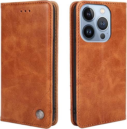 KOSSMA Flip Case za iPhone 14/14 Plus / 14 Pro / 14 Pro Max, izdržljiva kožna Navlaka za telefon sa držačem za kartice zaštitni nosač