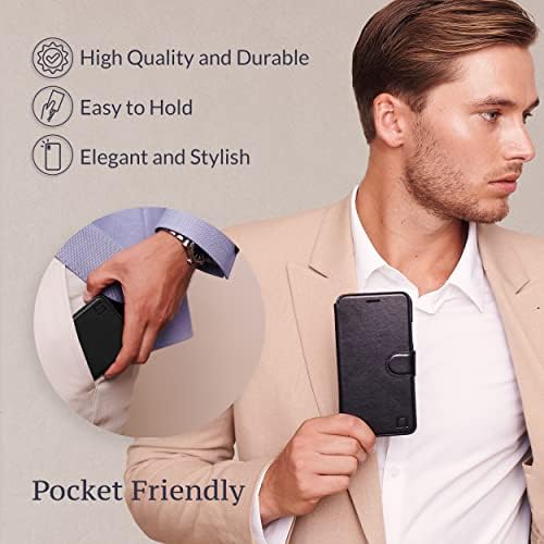 Lupa Legacy iPhone 14 torbica za novčanik za žene i muškarce, futrola sa držačem kartice [Slim & amp; zaštitni] za Apple 14, veganska