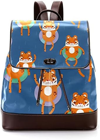VBFOFBV Lagani casual backpack za prijenosnog računala za muškarce i žene, Tiger Cartoon Animal Funny
