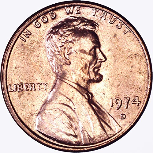 1974 d Lincoln Memorial Cent 1c o Necirkuliranom
