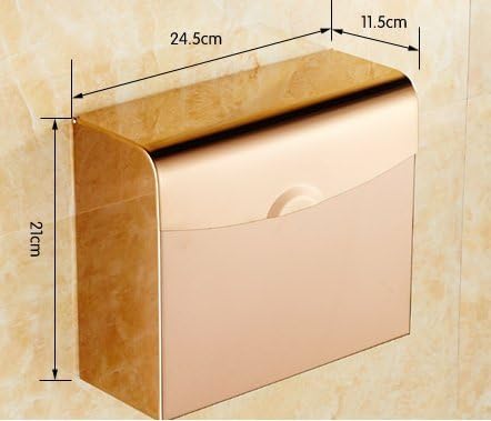 Držač za toalet, kutija za tkivo od nehrđajućeg čelika Europski toaletni papir ladica za kupaonicu ručni nosač vodootporni nosač toaleta-C