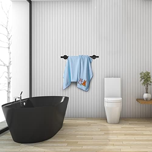 Crni toaletni držači od nehrđajućeg čelika toaletni nosač za papir Držač zida WC TSS-u za kupatilo RV 1 set