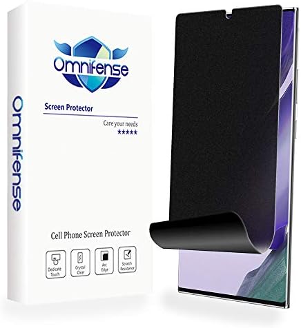 Omnifense Galaxy Note 20 zaštitnik ekrana mat privatnost Meki Film, mat površina protiv odsjaja 2 Put Anti Spy Zaštita privatnosti