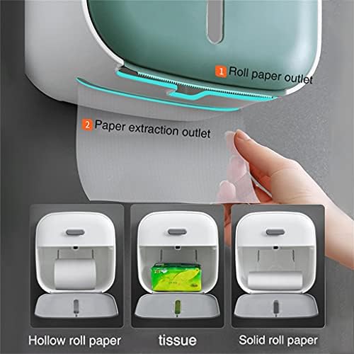 Renslat kupaonica za pohranu kutija za pohranu papira Organizator Organizator kutija za tkivo sa ladicama Zidna vodootporna kupaonica