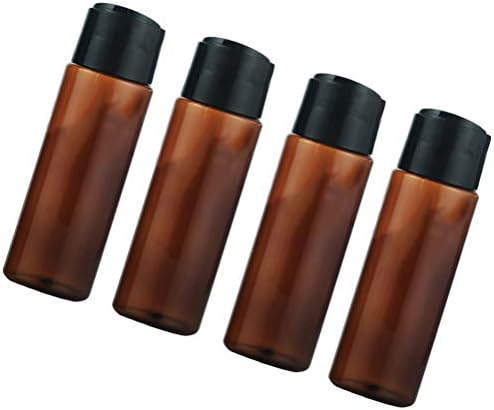 Dosele za dispenzer pumpe Doitool, 4pcs Emulsion Subpaking boca za prenosni losion Pljusak za punjenje sa poklopcem Brown