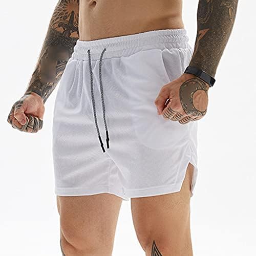 Jeke-dg Muška joga teretana Hladnjaci Prozračne lagane atletske kratke hlače koje rade sportske hlače
