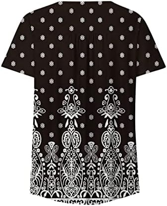 Majica blube za teen djevojke Ljeto jesen 2023. odjeća s kratkim rukavima pamuk Crewneck grafički lounge bluza PA PA