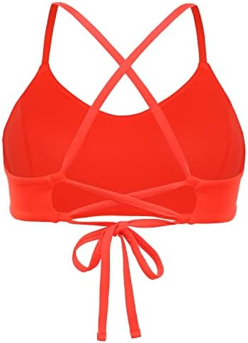CRZ joga ženski bikini Top čipka up kupaće kostimi Crisscross kupaći odijelo Swim sportski grudnjak podstavljen