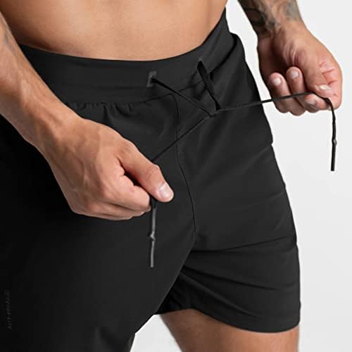 Muška kupaca za plivanje, muške vježbe trčanja Kratke hlače Brze suho aktivne kratke hlače sa džepovima, lagano, crtanje, trening