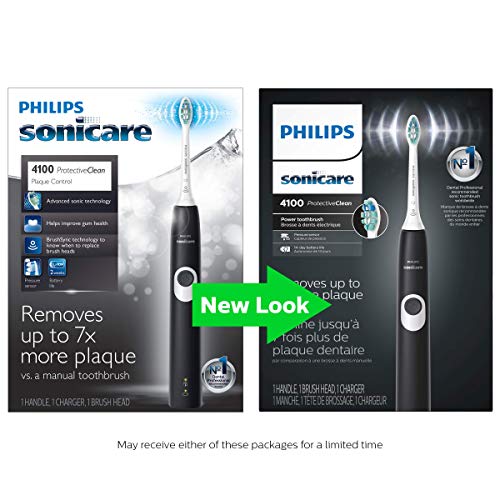 Philips Sonicare ProtectiveClean 4100 punjiva električna četkica za zube, Crna, HX6810 / 50