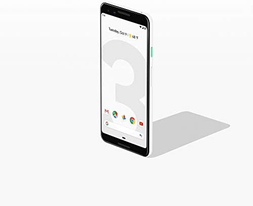 Google - piksel 3 sa 64 GB memorijskim mobitelom - jasno bijelo