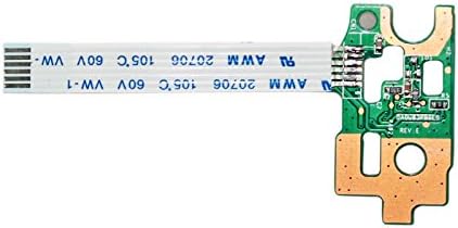 Zahara ploča dugmeta prekidača za napajanje sa zamjenom kabla za HP Pavilion 15-n287cl 15-n211nr 15-n210us 15-n014nr 15-n210nr 15-n209nr