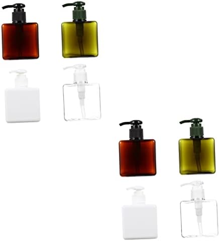 ZERODEKO 8 PCS Stisnite bocu za pranje ručnog pranja putne šampone putne pumpe boce tekućih dispenzera boca praznih pumpi boca prenosiva