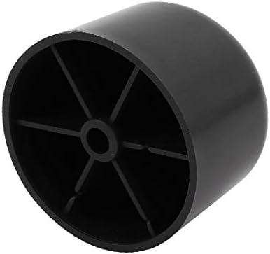 X-Dree 5pcs promjera 50 mm 40 mm Dužina plastična baza okrugla Namještaj za izravnavanje nameštaja (5pcs 50mm diámetro 40mm Longitud