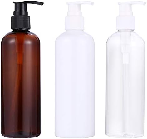 Boce za dispenzer pumpe Doitool, 3 kom 300ml prazan šampon bočice za pranje karata za pranje s pumpom za dom