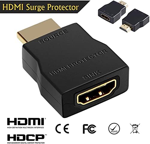 NEWCARE HDMI zaštita od prenapona, Mini prijenosni HDMI 1.4 zaštitnik za ESD i zaštitu od prenapona, podržava HDCP