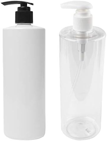 DoItool Dispensor 2 pakovanje plastičnih losina sa pumpom, pumpom, putnice za putnike, putni boce za šampon sapun za tuš pumpu