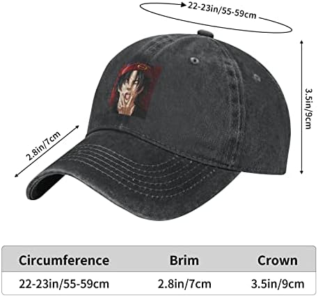 Hipnoza Mic šešir za odrasle Podesiva planinarska klasična Kasketa traper kapa za vanjsku upotrebu