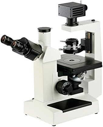 YEZIMK Profesional Lab Microscopio 400X Trinokularni invertirani biološki mikroskop laboratorijski tkivni ćelijska kultura faza kontrastni
