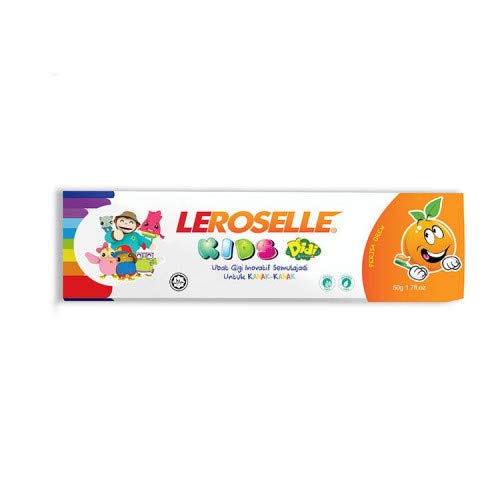 #Mg Leroselle Kid paste za zube narančasto 50g - 1. inovativna pasta za pastu zuba Leroselle Dečija za djecu koja pomaže izbjeljivanju zuba i štiti gumu