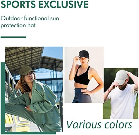 zowya cool šešir za sunce Vanjska sportska kapa prozračna brzo sušenje vodootporna Nestrukturirano trčanje penjanje za muškarce žene