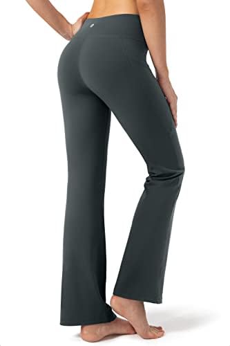 28 / 30 / 32 / 34 Inseam ženske bootcut joga hlače dugim bootlegom visokog struka pantalone sa džepovima