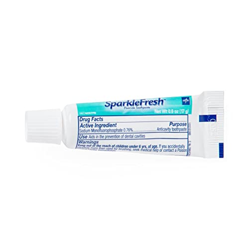 Medline Sparklefresh pasta za zube, svježi okus metvice sa fluoridom, 0,6 oz
