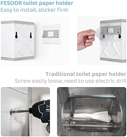 Držač za toaletni papir Zidni nosač / stoji besplatno, vodootporan