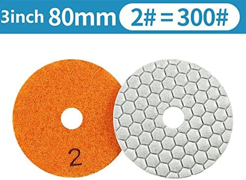 LEMIL 5 Inch 125mm Dry / Wet Diamond poliranje jastučići fleksibilni Brusni diskovi za granitni mramor beton kamen brusne ploče brušenje 1kom