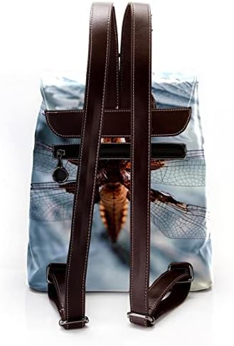 VBFOFBV ruksak za laptop, elegantan putni ruksak casual paketa torba na rame za muškarce, dragonfly lišće