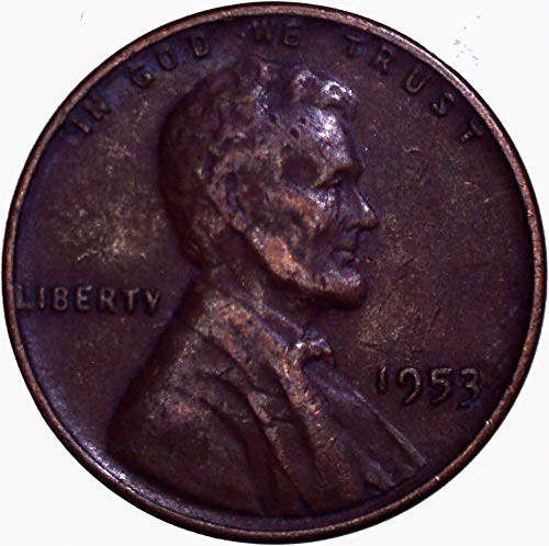 1953. Lincoln pšenični cent 1c vrlo dobro