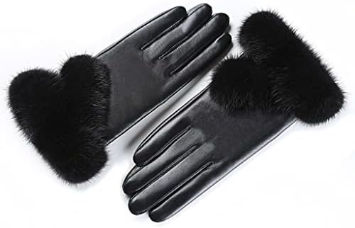 N / A ženske kožne rukavice dodirni ekran zimske tople kontinuirane rukavice za prste