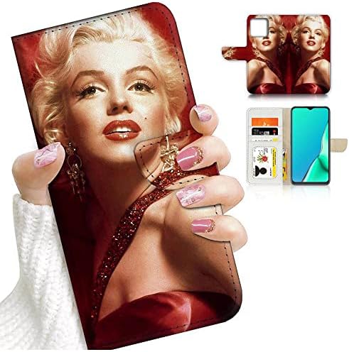 za iPhone 13 Pro, dizajniran poklopac futrole za telefon sa preklopnim novčanikom, A24580 Marilyn Monroe