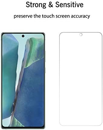 Ailun Zaštita ekrana za Samsung Galaxy Note 20 kaljeno staklo Zaštita ekrana 2PACK 9H 2.5 D Edge,[senzor otiska prsta kompatibilan],