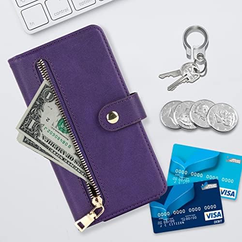 Ｈａｖａｙａ iPhone 12 Pro Max torbica za telefon sa držačem kartice, iPhone 12 Pro max torbica za novčanik za žene, Flip Folio torbica