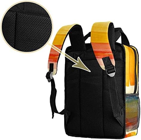 VBFOFBV putni ruksak, backpack laptop za žene muškarci, modni ruksak, rainbow linije moderni jednostavan uzorak