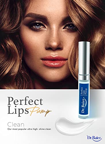 Dr. Baier Perfect Lips - Plumping sjajilo za usne - hidrat & Volumizirati - cjelodnevno nošenje-hijaluronska kiselina & čista i veganska